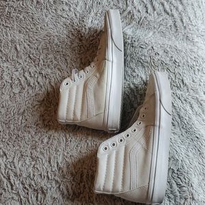 (SOLD)Vans, Size 7 Women, White